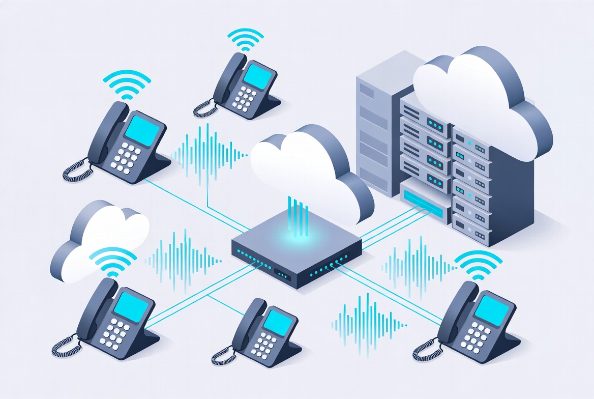 راه اندازی سیستم VOIP و تلفن تحت شبکه توسط الی سافت